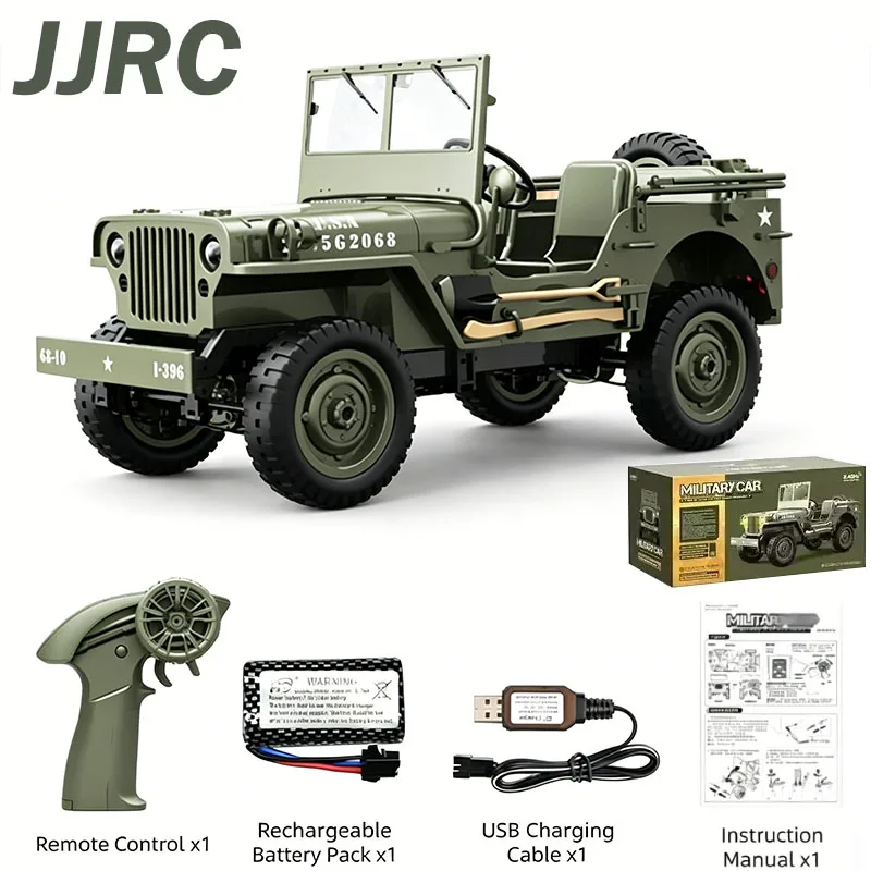 Rc Hobby Grade Truck - JJRC 1:10 C8815 RC카 윌리스 지프